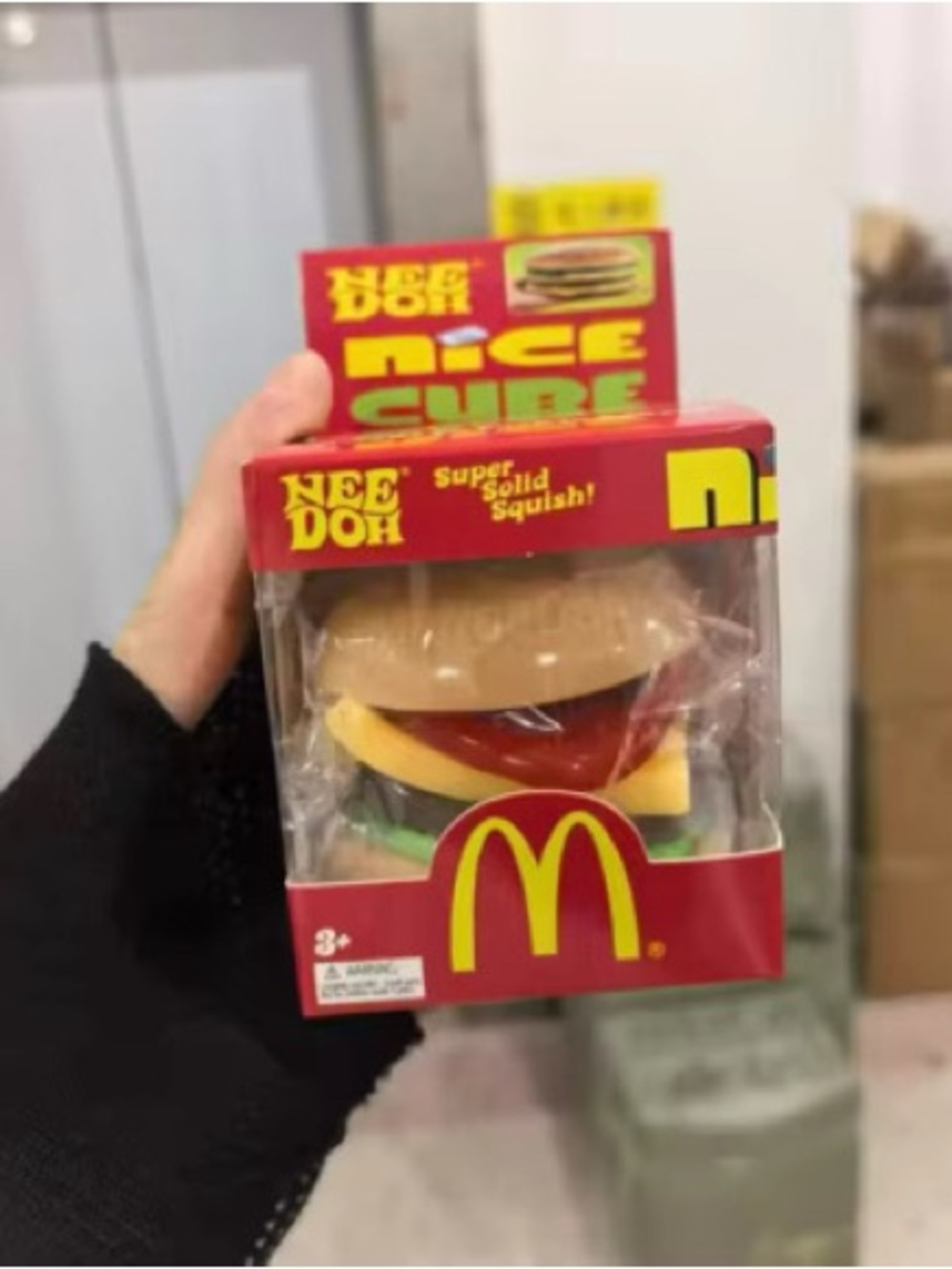 McDonald's NeeDoh Burger Squish Toy
